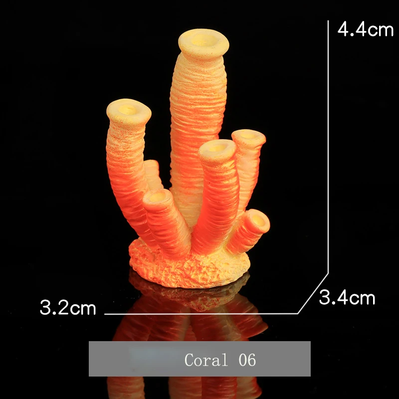 Мини эмульсионные украшения для аквариума в виде морской звезды кораллового