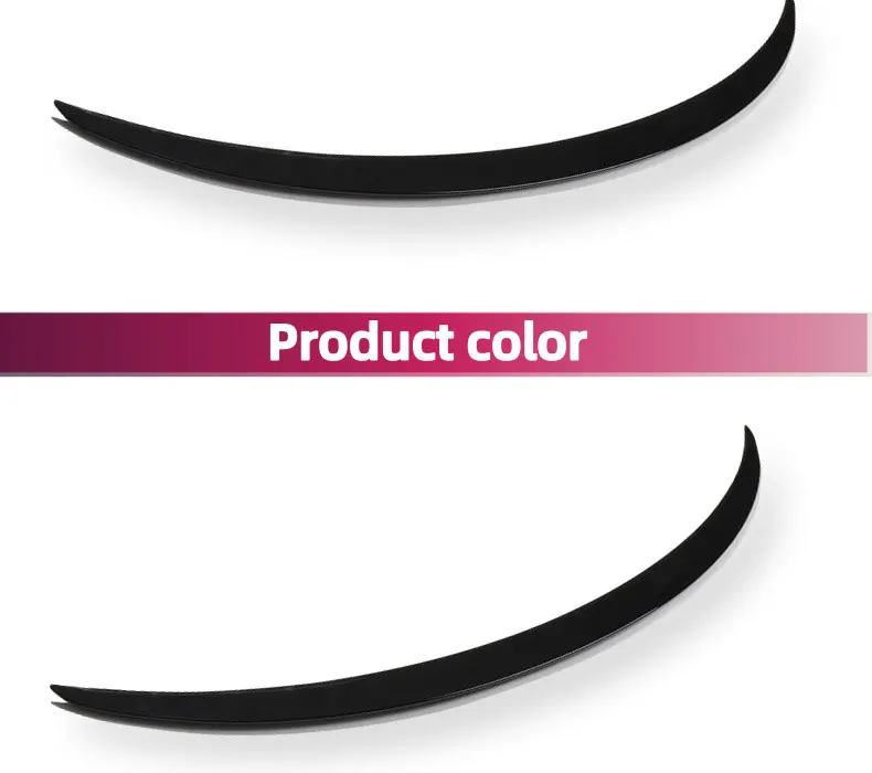 Rear trunk spoiler wing for Tesla model 3 year Rear Carbon Fiber texture Spoiler Car Rear Wing