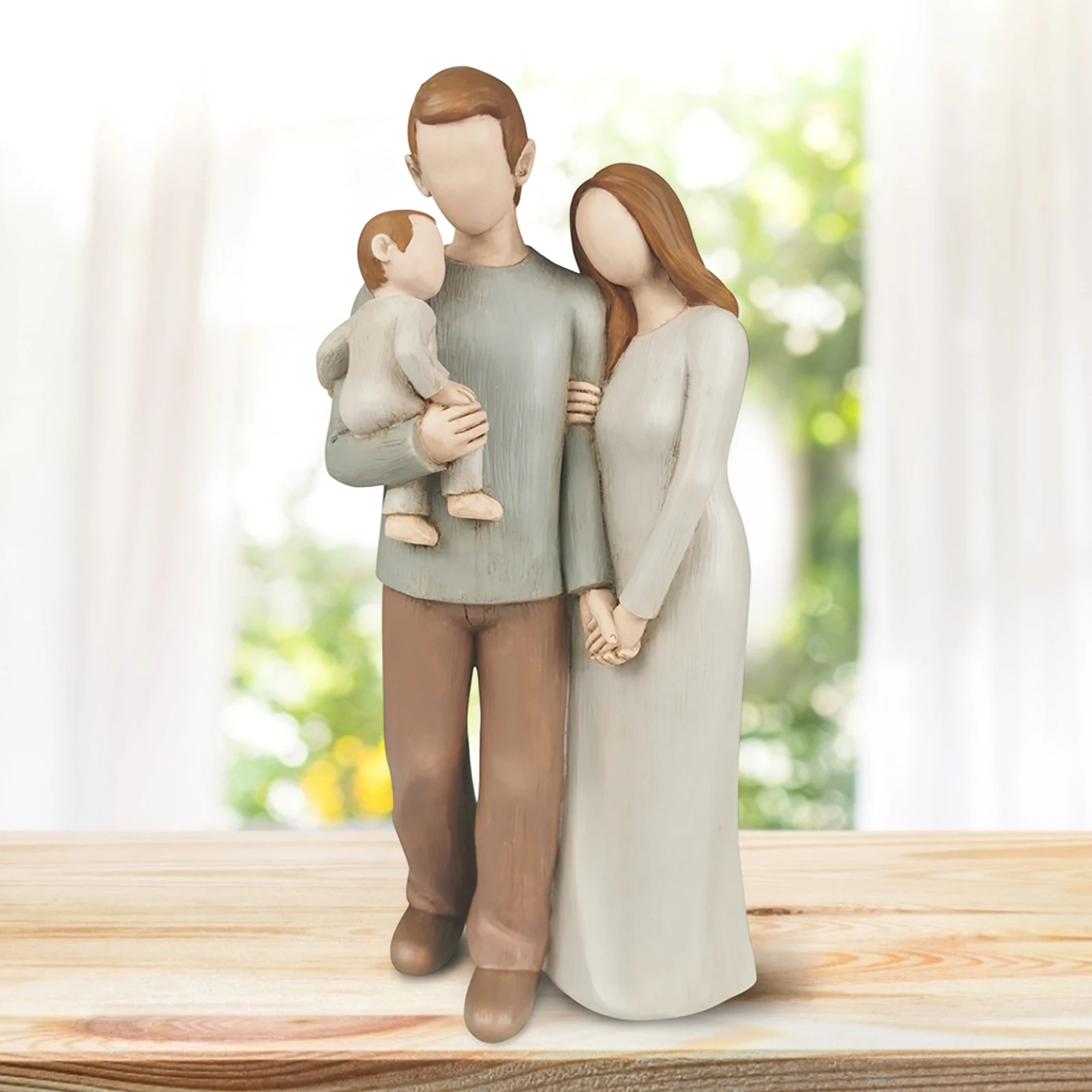 Sweety для влюбленных Парные фигурки миниатюрный ремесло Семья Изделия из смолы