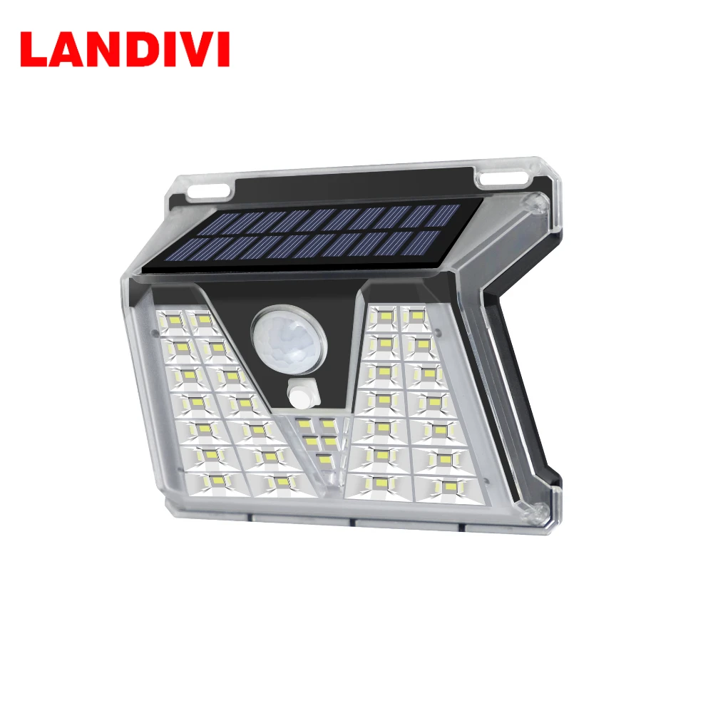 

LANDIVI Outdoor Solar wall Lights, Super Bright 4 Optional Mode Motion Sensor Light Used for Porch Fence outdoor wall lights