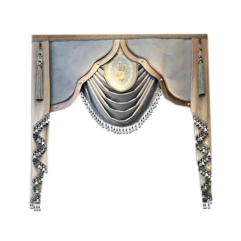 Европейский Роскошный Балдахин на заказ используемый для штор сверху (Купите