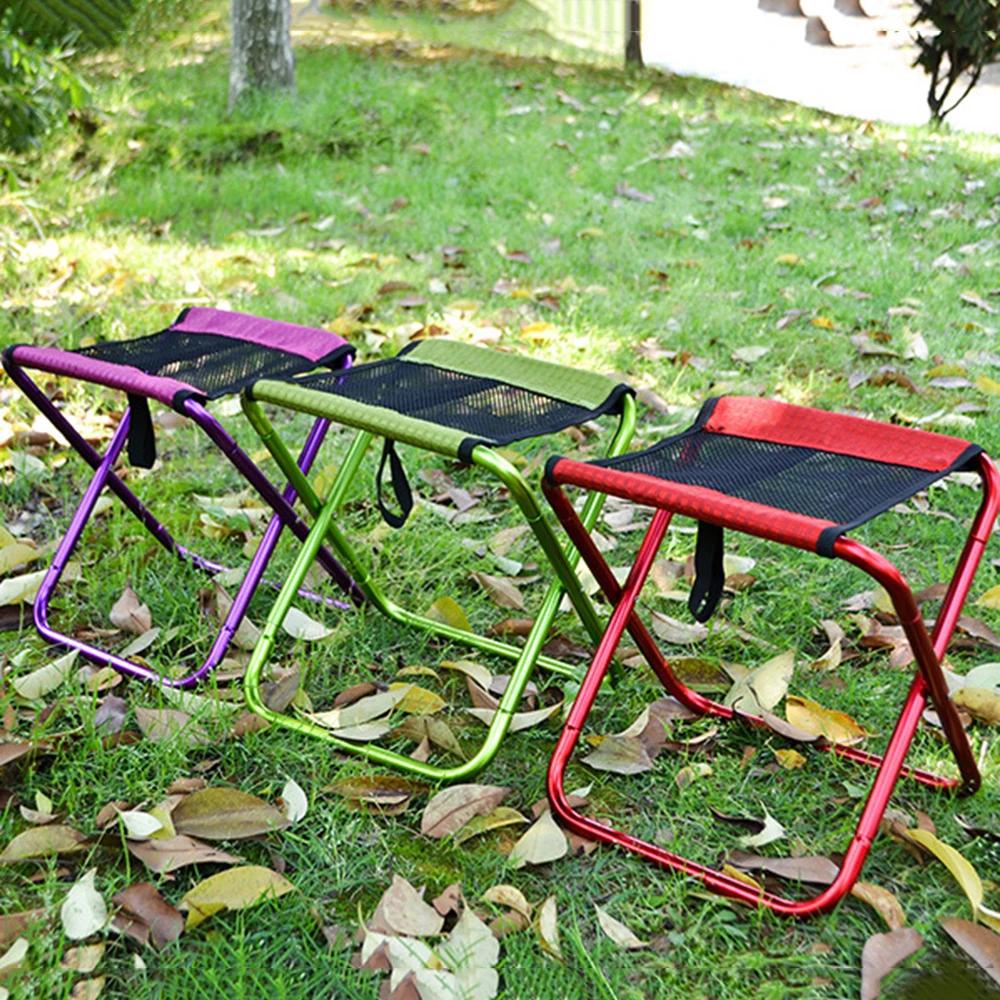 Стул для рыбалки кемпинга барбекю дышащий сетчатый складной стул с сумкой