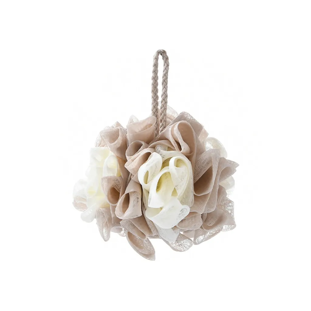 Shower Flower Body Brush Mesh Exfoliating Scrubber Ball Loofah Bath Sponge Pouf Big Full Lather Cleanse Beauty#25 | Дом и сад