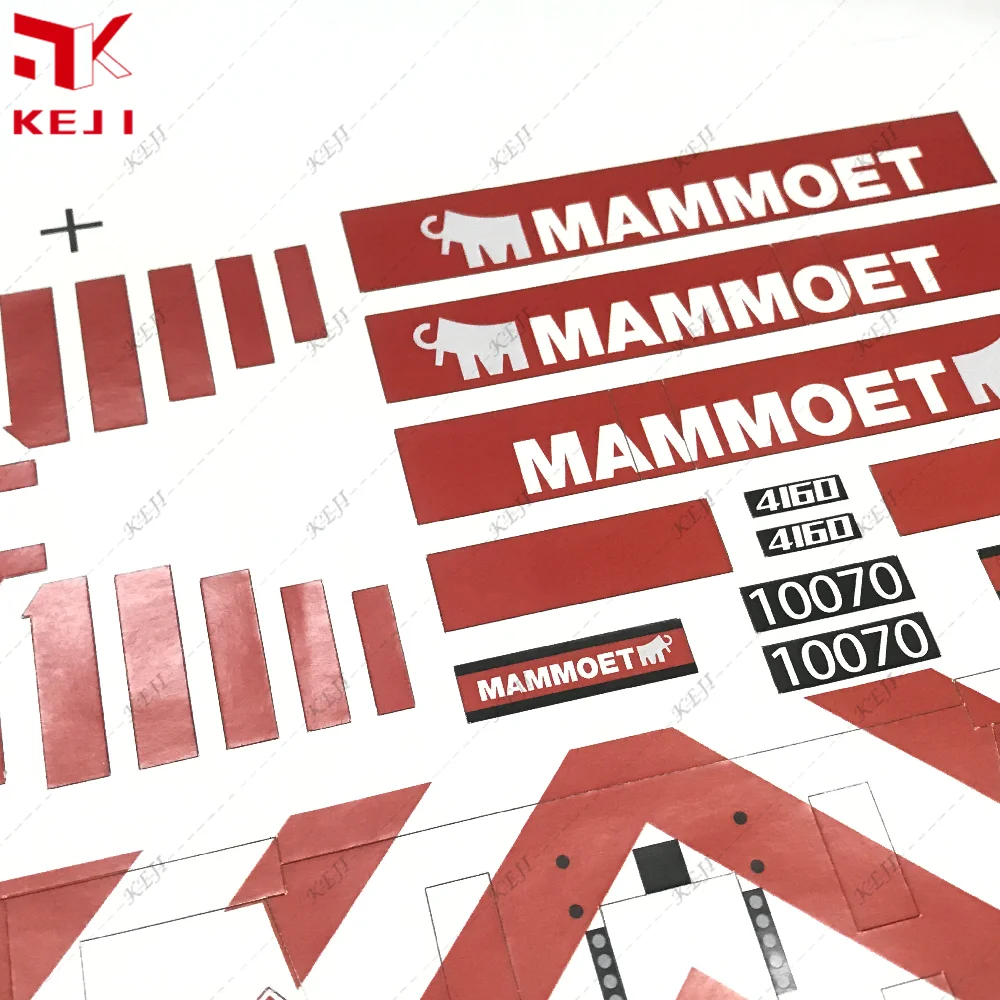 Наклейка HD для либхера LTM1250 Mercedes 4160 грузовик F12 гоночный автомобиль MOC