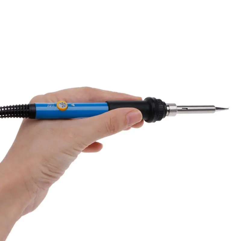 

8 шт. 110 В 60 Вт паяльник с регулируемой температурой, сварочный пистолет, набор термокарандашей