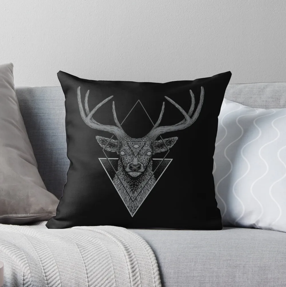 

Dark Deer Throw Pillow Pillowcase Cushion Cover Home Decorative Sofa Pillow Cover Cushion Cover 40x40cm 45x45cm