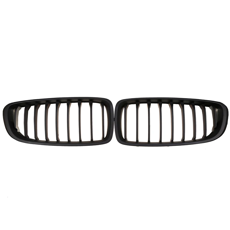 Передняя решетка POSSBAY матовая черная детская для BMW 4-Series F32 425d/428i/428iX Coupe 2013-2016
