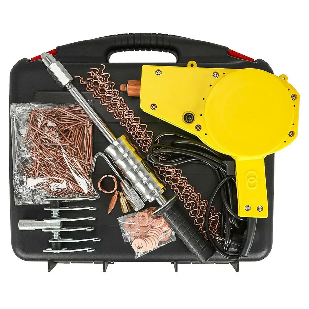 Автомобильный ремонт вмятин вытяжной точечный сварочный аппарат молоток |