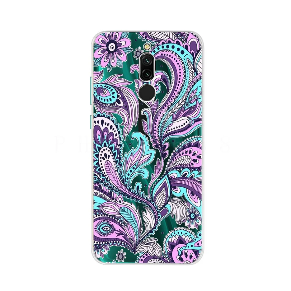 phone cases for xiaomi Ốp Lưng Dẻo Silicone Xiaomi Redmi 8 6.22 ''Mềm Mỏng Fundas Dễ Thương Sơn Ốp Lưng Cho Xiaomi Redmi 8 ốp Điện Thoại Redmi8 Túi xiaomi leather case card