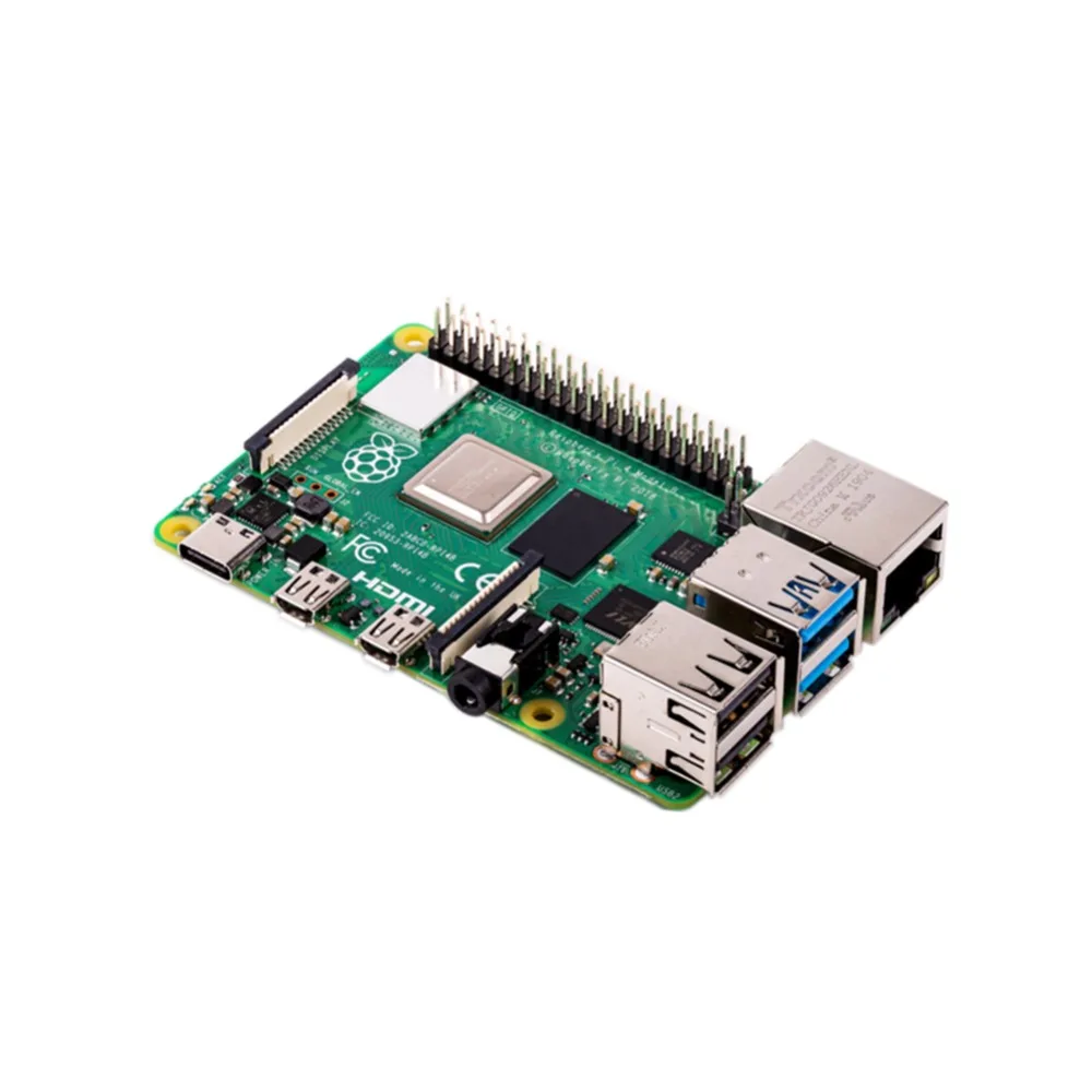 DIYmall Raspberry Pi 4 Модель B 4GB Ram Комплект 1,5 ГГц 64 бит четырехъядерный-Основная клавиатура Мышь 16G SD карты комплект