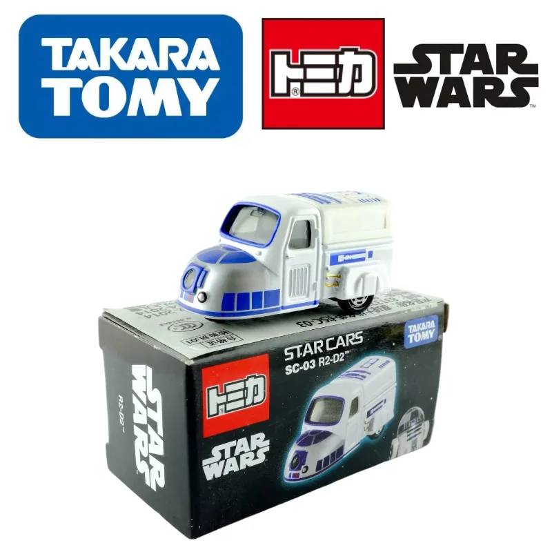 

TOMY, брелок для автомобильных ключей, SC-03 "Звездные войны" Храбрый R2-D2 робот подходит для детской ладони Размеры Kawaii внешний вид игрушки подар...