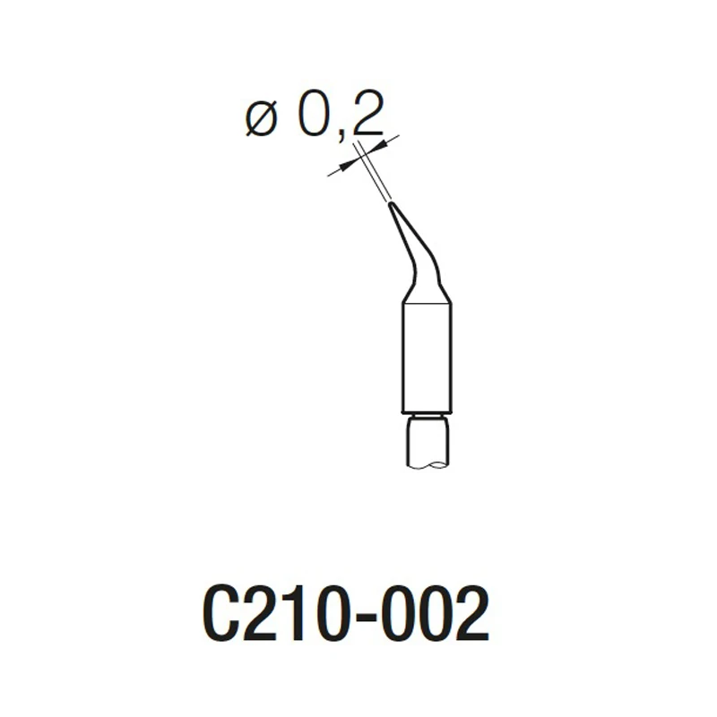 JBC C210-009 C210-002 C245-030 C245-020 паяльное жало для T210/T245 паяльник