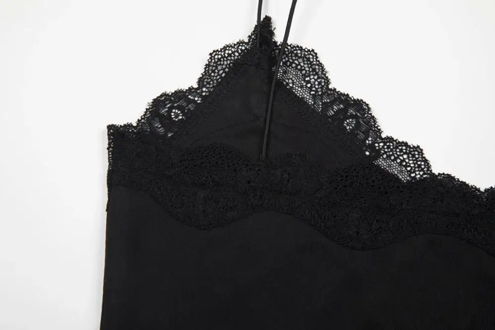 Женский сексуальный летний топ с v-образным вырезом однотонный Черный Белый