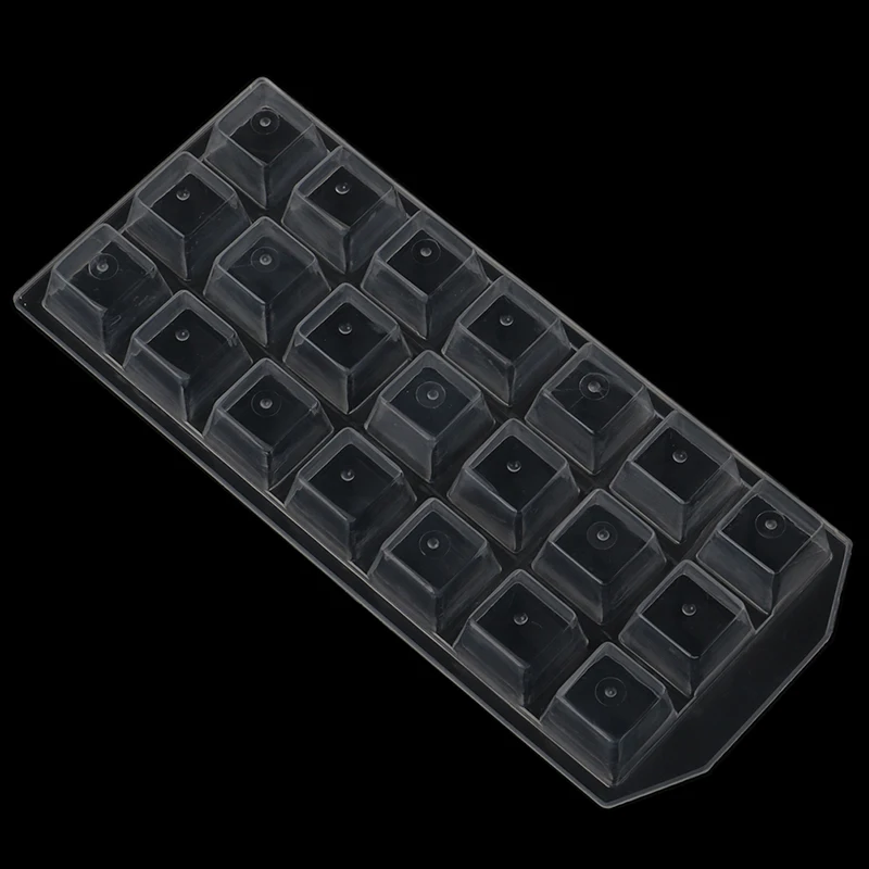 Высококачественная утолщенная Пластиковая форма для льда с 21 ячейкой