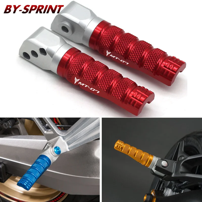 Новые аксессуары для мотоциклов CNC Алюминиевый задний подножки пассажирских