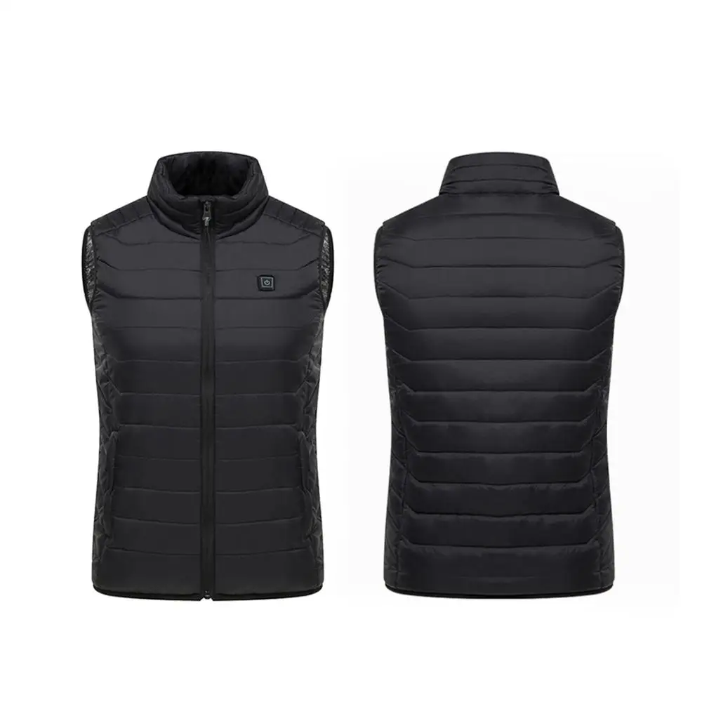 

Winter Outdoor Jacke Men Electric Heated Vest USB Heating Vest Winter Thermal Cloth Feather Camping Hiking Warm Hunting Jacke