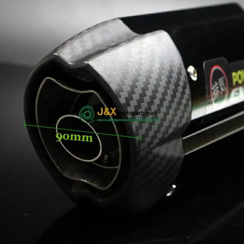 Универсальный модифицированный глушитель выхлопных газов для мотоцикла с