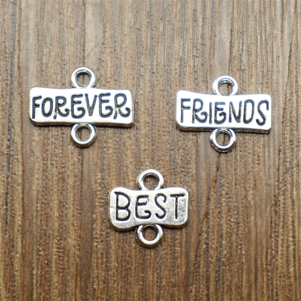 Соединители для подвесок Best Friends Forever Plate самостоятельного изготовления