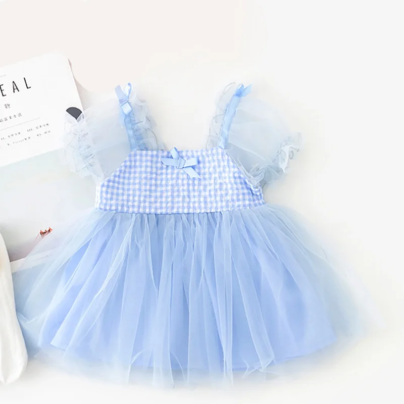 

Hot Plaid Girls Dress Girls Clothes Children Clothing Summer Cute Tutu Kids Dresses for Girls Toddler Girls Casual Dress