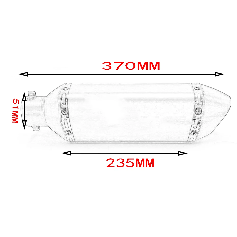 Полная система выхлопной трубы для Yamaha T-MAX Tmax 500 530 T-MAX 500 530 2001- с выхлопом с db killer