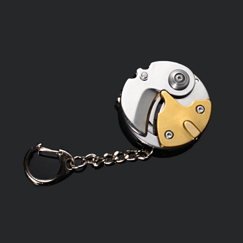 2-In-1 Outdoor Multifunction Keychain Tool Coin Mini Folding Screwdriver Pliers | Спорт и развлечения