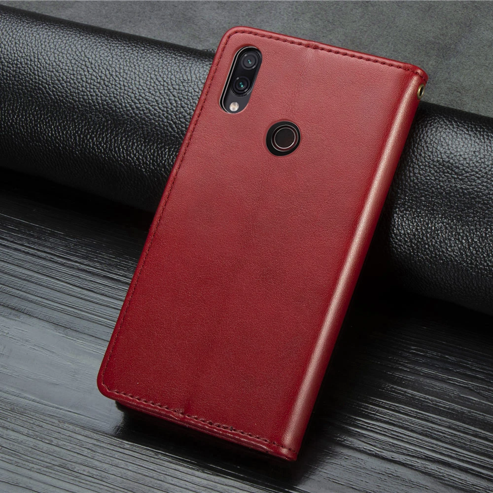 Модный кожаный флип-чехол для Xiaomi mi A3 Lite Red mi 5 Plus 6 6A 7A K20 Pro Note 7 Pro кошелек чехол с карманом для карт Coque