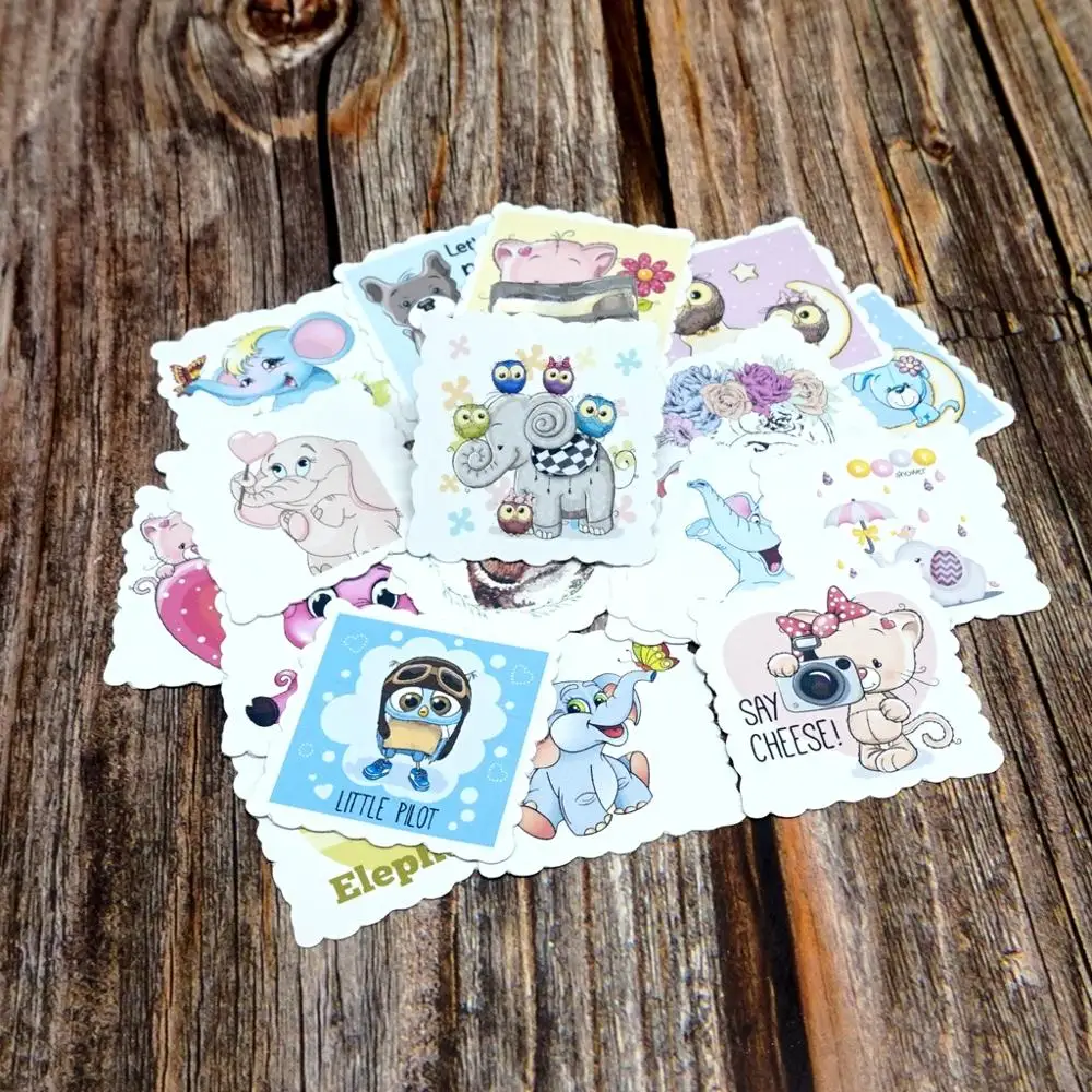 Водонепроницаемые Стикеры с героями мультфильмов наклейки сделай сам милыми