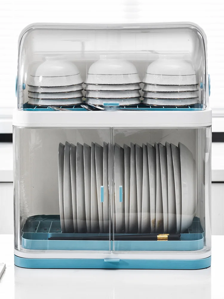 Полка для кухонной посуды коробка с крышкой ящик Дисковая полка слива воды