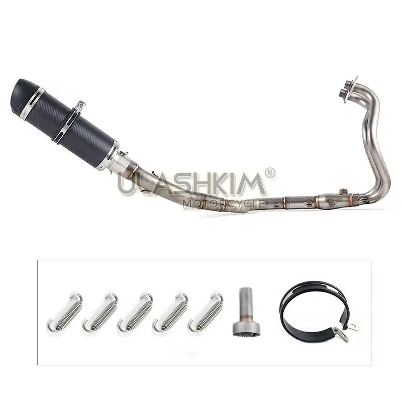 Мотоцикл Полная выхлопная система без шнуровки для kawasaki Ninja 250 250R 300 Ninja250 ninja300