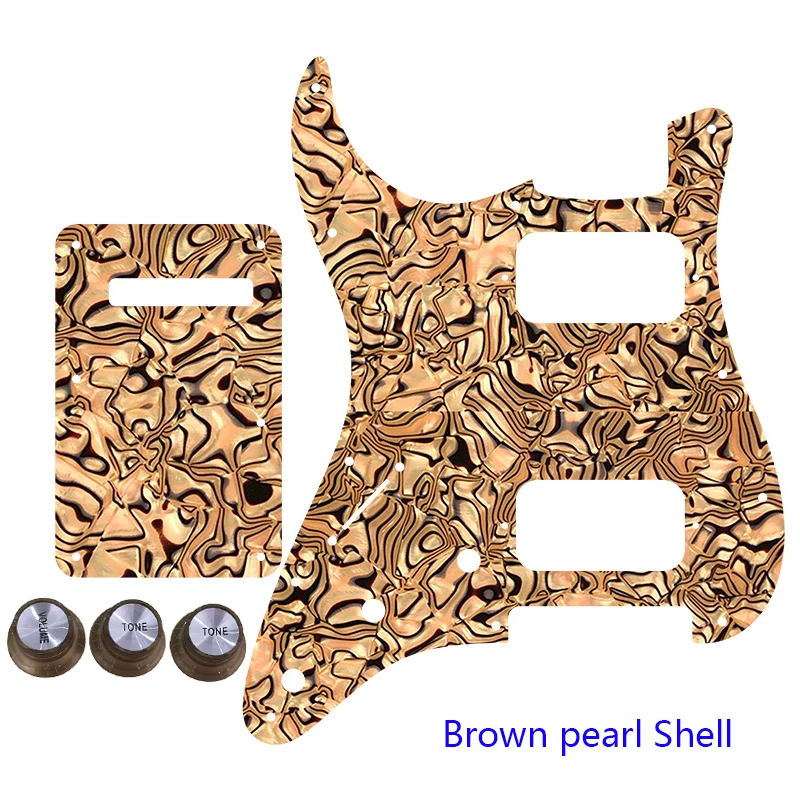 Детали для гитары-для США левая ручка 11 винтовых отверстий стандартный Strat ST HH