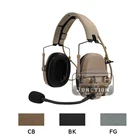 Улучшенная тактическая коммуникационная гарнитура, многорежимный шлем, шумоподавление, стрельба, охота, страйкбол, наушники