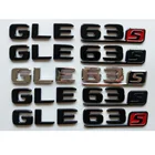 Хромированные черные буквы номер багажник значки-Эмблемы Эмблема значок наклейка для Mercedes Benz W166 C292 SUV GLE63s GLE63 S AMG