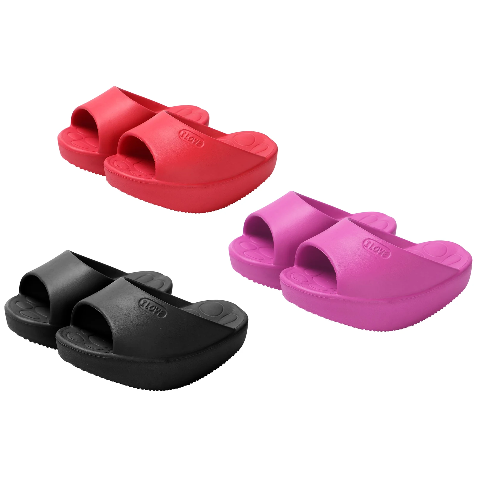 

Slimming Leg Slippers Thick-Soled Non-Slip Shoes Durable Design