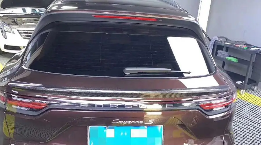 Карбоновая Автомобильная задняя крыла ступицы выступ спойлеры специальный