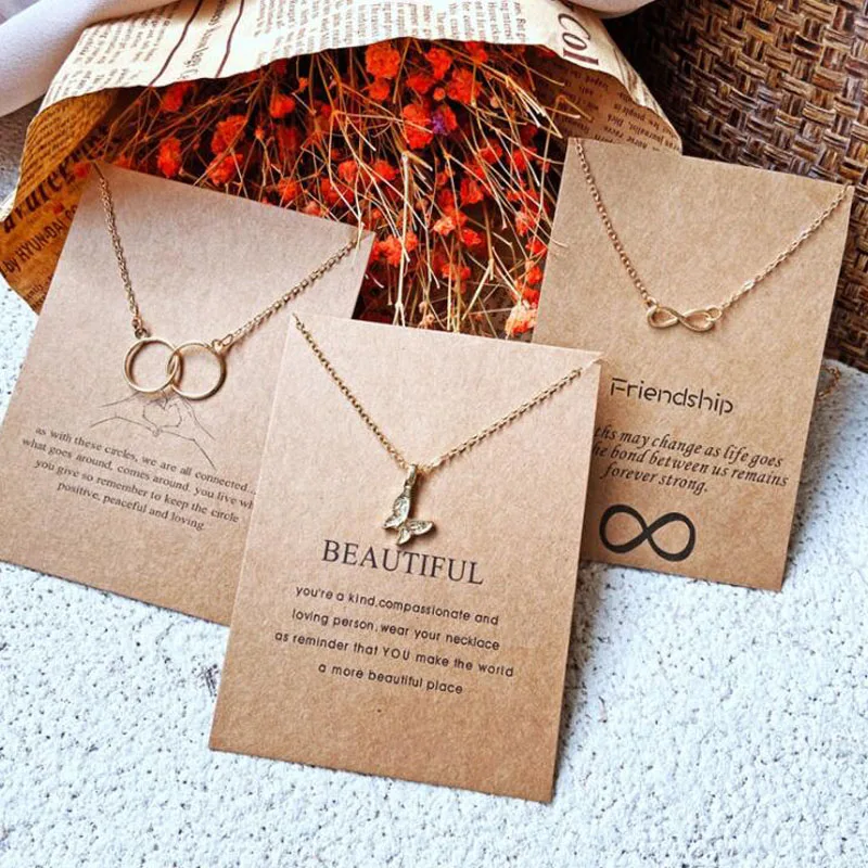 

Cute Butterfly Gold-color Pendant Necklaces Clavicle Chains Necklace Fashion Necklace Women Party Jewelry чокер