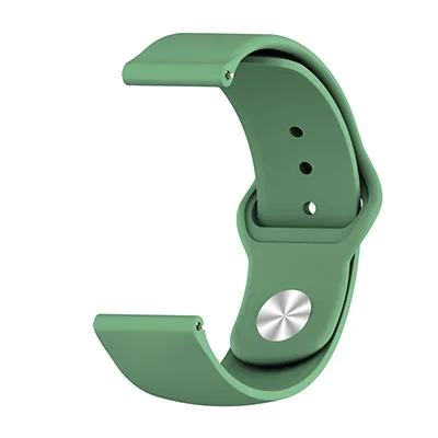 Силиконовый ремешок для correas Xiaomi Huami Amazfit Bip BIT Lite, Молодежные умные часы, сменный Браслет, ремешок для часов - Цвет: ArmyGreen