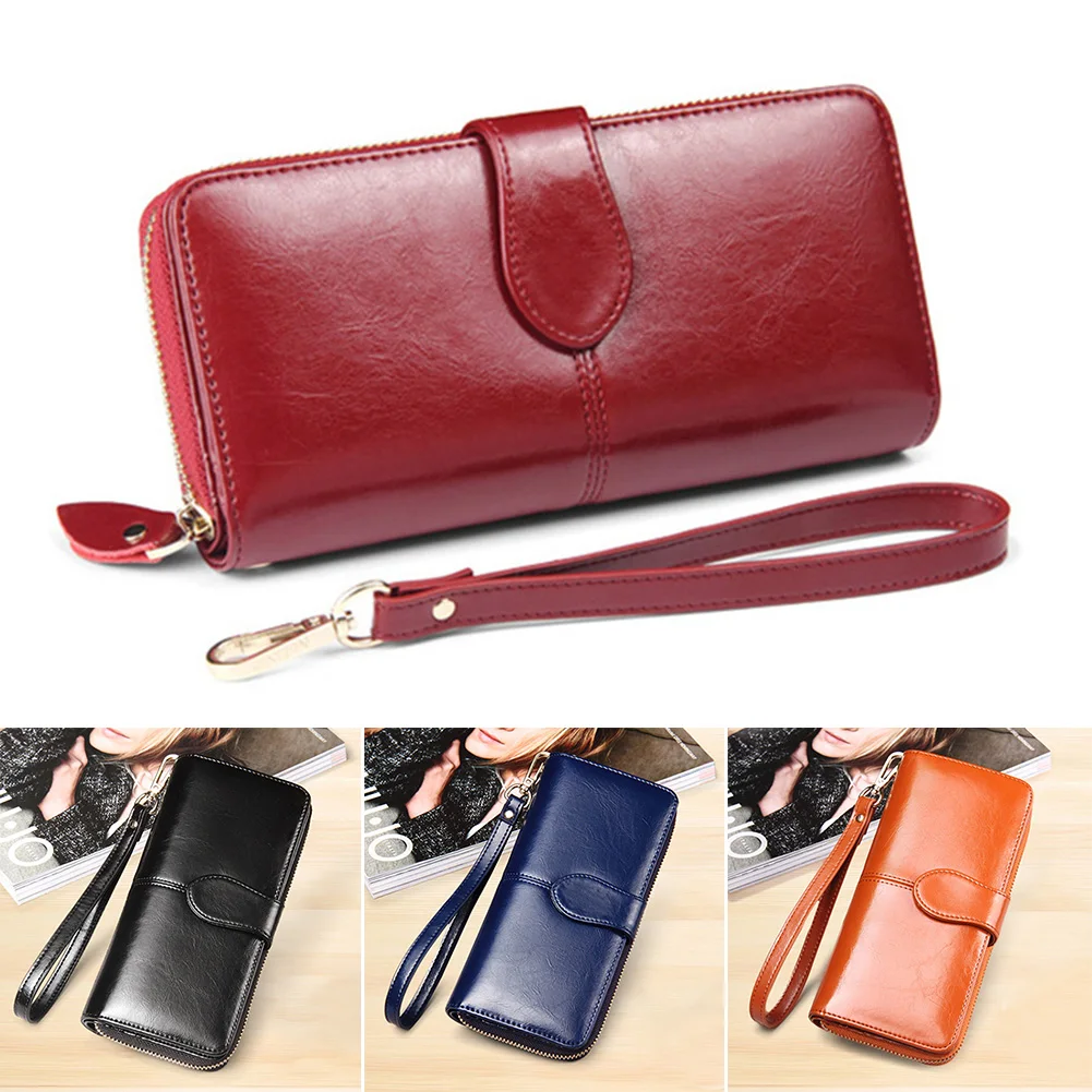 

long wallet for women brands purse money bag new designer high-capacity card holder coin bag female