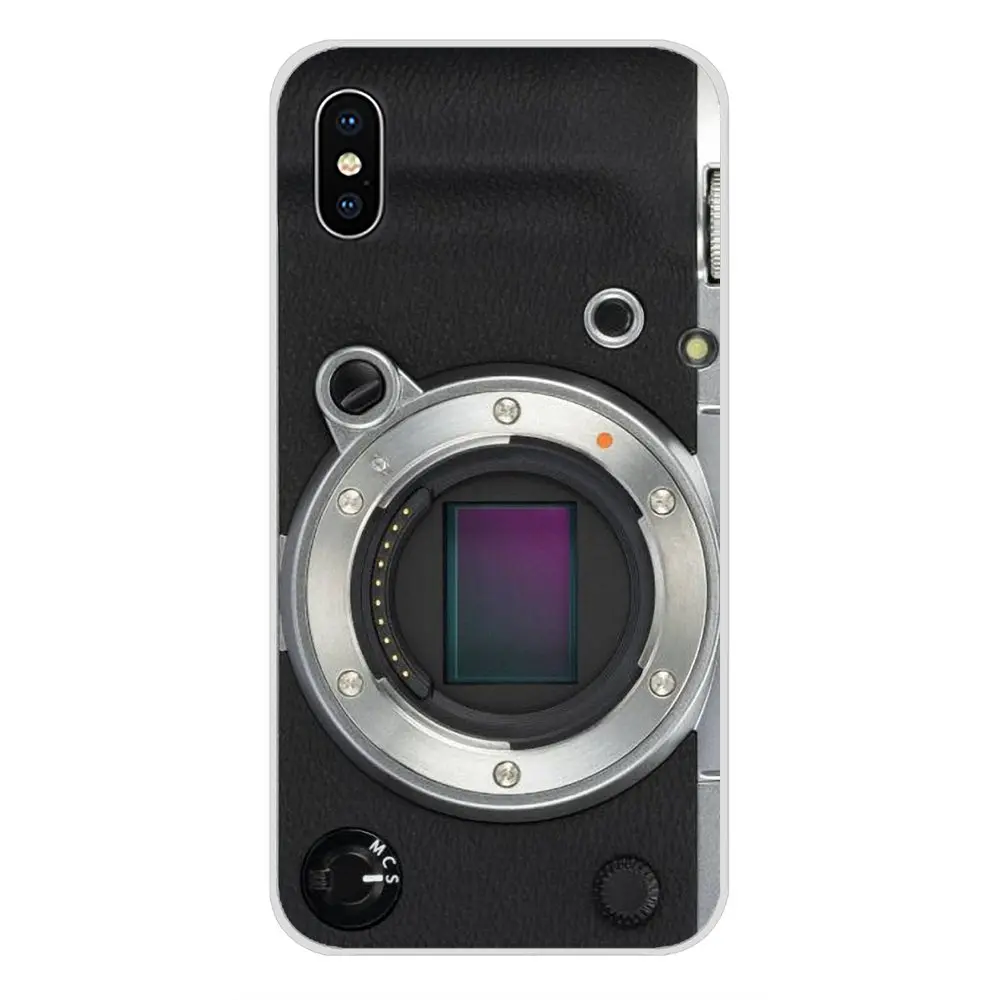 Cute Retro Camera Accessories Phone Cases Covers For Xiaomi Mi4 Mi5 Mi5S Mi6 Mi A1 A2 5X 6X 8 9 Lite SE Pro Max Mix 2 3 2S | Мобильные