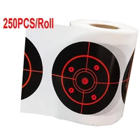 each pack of 250 splash target 3 inch fluorescent red sticky reaction shooting target aiming gun rifle pistol practice