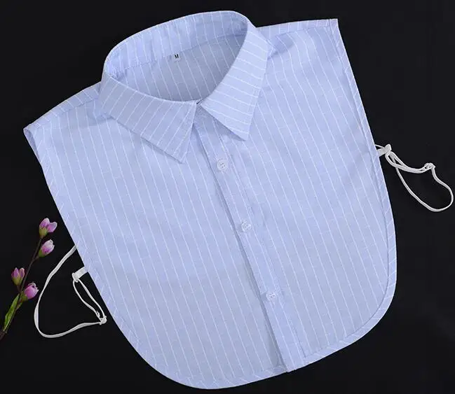 SIZE M Мужская рубашка с фальшивым воротником,, в полоску, съемный, мужской, s, фальшивый воротник, хлопок, мужской, Краген, съемные воротники, Nep Kraag - Цвет: SIZE M