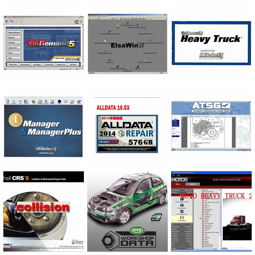 2021 популярное программное обеспечение для ремонта автомобилей Alldata AutoData 3 38 + все