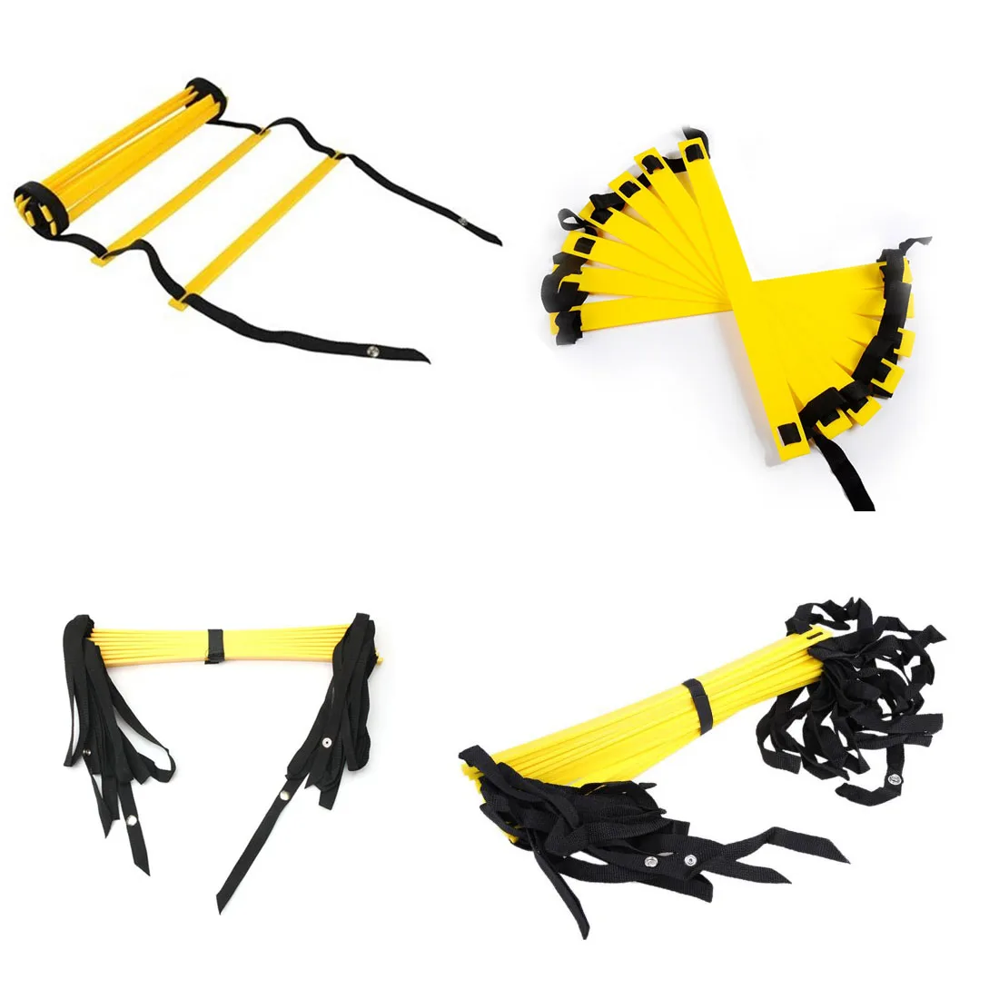 4 стиля 6/8/10/11 Rung нейлоновые ремни тренировочные лестницы лестница для футбола и