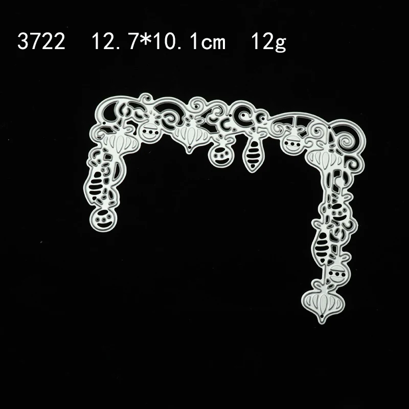

JC New Metal Cutting Dies DIY for Scrapbooking Christmas Ornament Curtain Paper Make Stencil Craft Mold Mould Model Decoration