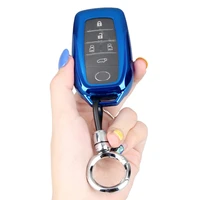 soft tpu key fob cover with keychain for toyota venza rav4 prime land cruiser sienna fortuner remote smart key