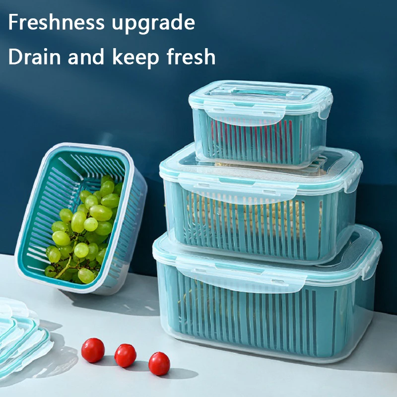5 шт. квадратные контейнеры для хранения свежих фруктов | Дом и сад