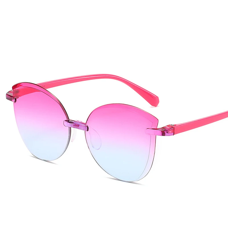 Оптовая продажа с фабрики от 3 до 8 лет очки детские линзы без оправы Детские UV400