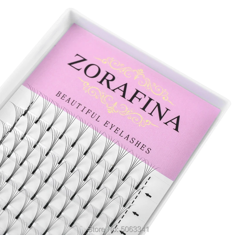 ZORAFINA 3D 4D 5D 6D 10D ресницы для наращивания ресниц индивидуальные ресницы Заводской магазин накладные глаза