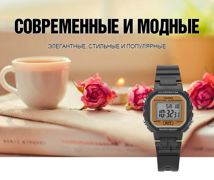 Женские наручные часы Casio Лучший бренд класса люкс Водонепроницаемый Кварцевые светодиодные наручные часы для женщин Спортивные Новые миниатюрные женские часы relogio цифровые часы feminino reloj mujer montre homme