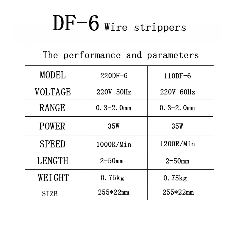 

DF-6 Stripping Machine Copper Wire Stripper Enameled Wire Varnished Wire Stripper Enameled for Cleans the enamel wire perfectly