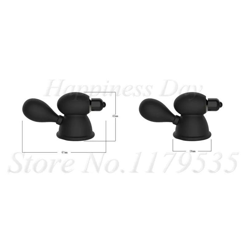 Вибратор для сосков массажер груди вакуумный крепкий всасывающий насос +